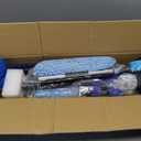 Light Bulb Changer for High Ceilings with Pole, 20FT Reach, Chandelier Kit (Blue)