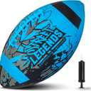 Street Legends Youth Football, Graffiti Printed Composite Leather Size 8 Football- Includes Pump, Made for Training, Practicing, & Recreational Play, Junior