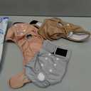 Washable Female Dog Diapers - Premium Reusable Diapers for Doggie in Heat - Highly Absorbent Dog Diapers Female for Pet Incontinence with Adjustable Snaps (Pink, M) (Medium (12-15Waist)