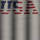 USA American Flag Patriotic Red White Blue Stars & Stripes T-Shirt, One Size