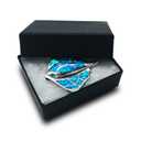 TheDisplayGuys 100 Cardboard Jewelry Gift Boxes with Inserts - Matte Black