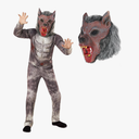 Morph Werewolf Costume Kids Wolf Costume Kids Werewolf Costume Big Bad Wolf Costume Kids Halloween Costumes For Boys Wolf Size M