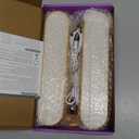 Hensam Battery Operated Wall Sconces, Wireless LED Wall Sconce Set of Two for Bedroom, Rechargeable Wall Lights for Picture, 5 Modes Dimmable Wall Lamps for Living Room, 2 Pack (Amber)