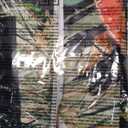 Horaldaily Mushroom Tablecloth 70x70 Inch Round, Black Seasonal Vintage Washable Seasonal Table Cover for Party Picnic Dinner Decor