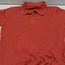 Runcati Mens Knit Polo Shirts Short Sleeve Casual Hollow Out Shirt Texture Classic Golf Polo, Size L