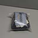 BUYUE 4 Pcs Bar Stool Covers, Luxury Fabric Dia.16-18" Round Stretchy Crease-Resistant Washable Jacquard Dustproof Stool Seat Slipcover, L-Dark Grey-Set of 4