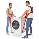 KEDSUM Moving Straps, 2-Person Lifting & Moving System, Anti-Slip Adjustable Lifting Straps Moving for Furniture, Appliances, Mattresses, Heavy, Bulky Objects Up to 800lbs(with Back Support)