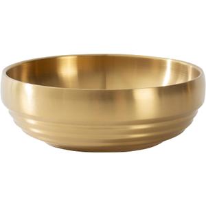 7.4 INCH Decorative Bowl, Key Bowl for Entryway Table, Key Holder Bowl, Decorative Bowls for Home Decor (Gold)