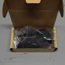 VssoPlor Type C Wireless Mouse USB C Rechargeable Portable Quiet Laptop Mouse USB and Type C Receiver Dual Mode Mice for PC, Laptop, MacBook, Tablet-Black Gold