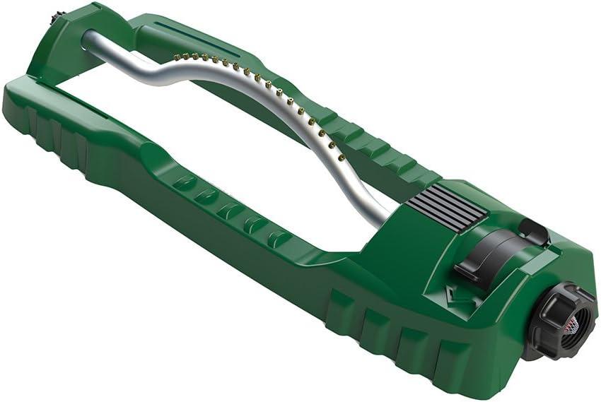 Orbit 56761 Oscillating Water Sprinkler for Lawn and Garden with Stable Base and Custom Pattern Dial (Waters up to 3,600 Square Feet)