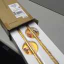 28In Black Wall Sconce Set of Two Hardwired 3000K LED Modern Wall Light Fixture 360 Rotatable for Living Room Hallway Bedroom(2 Pack), Gold 