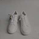Vepose Women's 8012 Lace Up Classic Fashion Sneakers Comfortable Cute Shoes (7, Casual Sneakers-8015-all White)