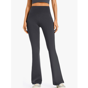 AFITNE Women's Yoga Pants Bootcut Workout Leggings Flare Casual Lounge Pants with Pockets High Waist and Tummy Control XXL