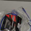 JFG RACING Motorcycle Throttle Assembly,7/8" 22mm Quick Twist Throttle Grips With Throttle Cable Aluminum Alloy Universal For CRF50 KLX SSR TTR 110 125 150 200 250cc Dirt Pit Bike ATV Mini Bike Blue