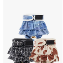 Reusable Dog Diapers Female Washable, Premium Doggie Diaper for Dogs, Pack of 3, Highly Absorbent Small Dog Diaper for Heat, Incontinence and Puppy Training(S)