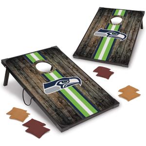 Wild Sports NFL 2' x 3' MDF Deluxe Cornhole Set - with Corners and Aprons