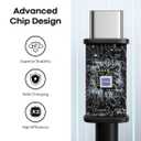 CLEEFUN Extra Long USB-C Charging Cable 30ft, USB to USBC - 30 Foot Type C Power Cord (Only Charge) for iPhone 16 15 Series, Samsung Galaxy Series and Other USB-C Devices - Nylon Braided