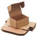 10 Pack Small Shipping Boxes 6x4x3'' Corrugated Small Cardboard Boxes for Shipping, Recyclable Packaging Boxes for Business, Mailer, Gift Packing, Crafts Packing, Jewelry Box, Brown