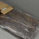 TEMI Small Computer Desk Folding Table - 35.8" Foldable Office Desk, No Assembly, Perfect for Small Spaces in Bedroom, Dorm, or Apartment, Portable Mini Desk or Study Table with Compact Design, Brown