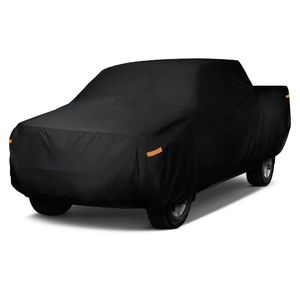 EzyShade 10-Layer Truck Cover Waterproof All Weather. See Vehicle Size-Chart for Accurate Fit. Outdoor Pickup Truck Covers - Silverado F150 RAM 1500. Sun Snow Rain. Black, Size T4 (See SizeChart)