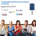 Cell Phone Booster for All U.S Carriers | Boosts 5G 4G LTE 3G | Cell Phone Signal Booster for Home and Office | Up to 3000Sq Ft 