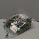 2PCS Small Christmas Tree, Artificial Red Berry Pinecone Mini Tabletop Christmas Tree Decorations, for Wedding Holiday Indoor Xmas Party Decor.