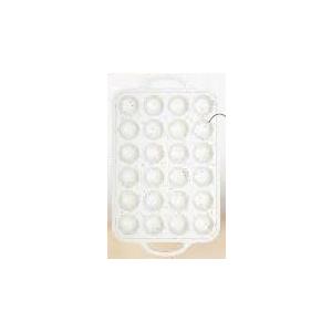 Silicone Muffin Pan 24 Cup Regular Silicone Cupcake Pan Non-stick Baking Molds Great for Making Muffin Cakes, Bread, Tart, Brownies (White 24 Cup Mini)