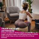 BFR Occlusion Bands for Women Glutes,Blood Flow Restriction Bands for Legs, Butt & Hip Building, Workouts, Best Fabric Resistance Bands for Squat Butt & Thigh