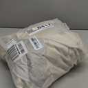 Loom and Mill Luxury Waterfall Valances for Windows, Elegant Jacquard Thick Swag Curtains Valance with Tassels for Living Room, Bedroom Party Banquet Decorations (Light Apricot, W79 Inch, 1 Panel)