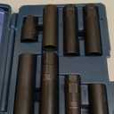 MABLEVI 8PCS Wheel Lock Removal Kit, SAE Metric Lug Nut Key Set for Easy Removal of Locking Lug Nuts on Aftermarket 5, 6, 7, 12 Spline and Hex Style