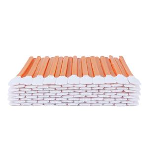 AAwipes 4.92" Lint Free Swabs (100 pcs, Large Flat Sqaure Head 13.5 mm/0.53", Orange, Polyester) Cleanroom Polyester Swabs Multi-Purpose Swab Sticks Microfiber Cleaning Swabs (A5125A)