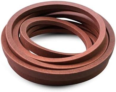 Deck Belt Kevlar Fit for Hustler 604711 Rapture SD SDX XD 60" Worldlawn 5201008 Spartan 461-0001-00 Grasshopper 382097 Zero-Turn, 5/8" x 178" Lawn Mower V Belt, Brown