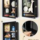Pet Memorial Shadow Box, 14.7"x 12" Dog Memorial Shadow Box with Adjustable Shelves & Pin-Back Board, Wooden Pet Memorial Box for Ashes, Photos & Keepsakes, Loss of Pet Sympathy Gift, In Memory of Dog
