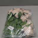 15pcs Fake Roses Artificial Silk Flowers Nude Faux Rose Flower Long Stems Bouquet for Arrangement Wedding Centerpiece Party Home Kitchen Decor 