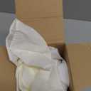 Biscaynebay Wrap Around Bed Skirts for Full & Full XL Beds 18" Long Drop, Ivory Adjustable Elastic Dust Ruffles Easy Fit Wrinkle Resistant Silky Luxurious Fabric Machine Washable