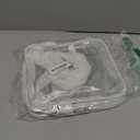 MAY TREE Clear Messenger Bag Stadium Approved Clear Bag Purse for Stadium Events Concert Sport Work 