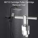 86712 Cartridge Puller Cartridge Removal Tool Compatible with Moen Cartridges 1200 1222 1225,Plumbing tools Pipe Tool