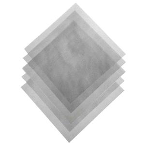 5Pack 304 Stainless Steel Mesh Screen Woven Wire Mesh - 11" x 11"(28x28cm) Metal Screen Mesh 20 Mesh 1mm Hole Great for Vent, Cage, Cabinets Mesh, Security Guard Garden Screen