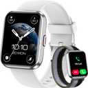 Smart Watches for Women Men, for Android & iPhone, Alexa Built-in, 1.8" Touch Screen Smartwatch with Heart Rate/SpO2/Sleep/Stress Monitor , IP68 Waterproof Fitness Tracker, 101+ Sports Modes, 2 Bands