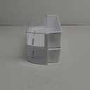 MONST AAP73051304 AP5955771 Door Shelf Bin Compatible with lg, kenmore Refrigerator Door Bin, Part Number : PS10065040, 3190322, EAP10065040, Food Grade Plastics, White