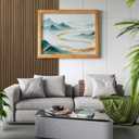 Art3d 94 x 12.6 Inch Acoustic Lightweight Slat Wall Panel, 4-Piece, Walnut