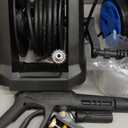 Pressure Washer Power Washers with Touch Screen, 5000PSIIMAX, High Pressure Cleaning Machine with 4 Quick Connect Nozzles and Foam Cannon for Cars Driveways Patios Fences, Blue