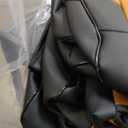 1:1 Custom Fit Seat Covers for Toyota Highlander 2014-2019 8 Seaters,Luxury Waterproof Full Set Seat Cover,Faux Leather Cars Interior Covers Protection-BlackBrown