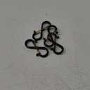 Navona 12 Pcs S Hooks for Hanging Heavy Duty, 3.5-inch Heavy Duty Metal S Hook, Closet Hooks with 0.5-inch Safety Buckle, S Hook for Hanging Plants, Kitchen Utensil, Pot, Pan, Bags (12PCS)