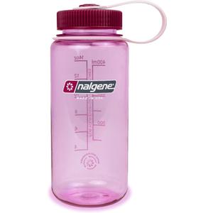 Nalgene Sustain Tritan BPA-Free Water Bottle Made with Material Derived from 50% Plastic Waste (using ISCC certified mass balance), 16 OZ, Wide Mouth, Cosmo (16.9 Ounces)