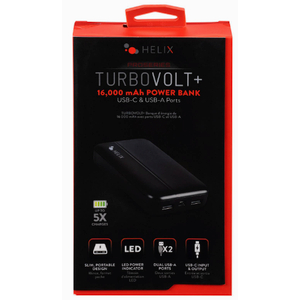 Helix Turbovolt+ 16000 Mah Proseries Power Bank