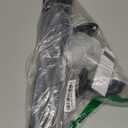 Industrial Curtain Rods for Windows 48 to 84 Inches, Blackout Wrap Around Curtain Rod, for Indoor and Outdoor, 7/8 Inch Diameter, 35 to 75 Inches, Black