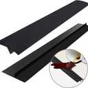 2 Pack Silicone Stove Gap Cover, 30" Kitchen Counter Gap Covers Heat Resistant Wide & Long Flexible Oven Gap Guards for Protect Gap Filler Sealing Spills