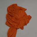 Wedding Arch Cover 6FT Orange Backdrop Stand Cover Round Top Stand Covers Double-Side Stretchy Chiara Cover Backdrop Cover for Wedding Banquet Birthday Party Ceremony Baby Shower Decoration (6FT, Orange)