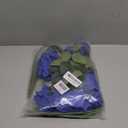 Flojery 10pcs Royal Blue Silk Roses Artificial Rose Flowers Long Stem for DIY Wedding Bouquet Table Centerpiece Home Decor (Royal Blue)